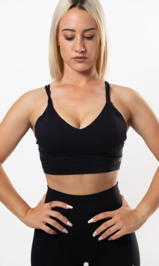 Trista Bra Black