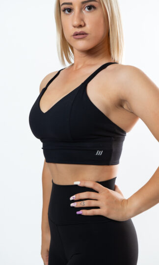 Trista Bra Black